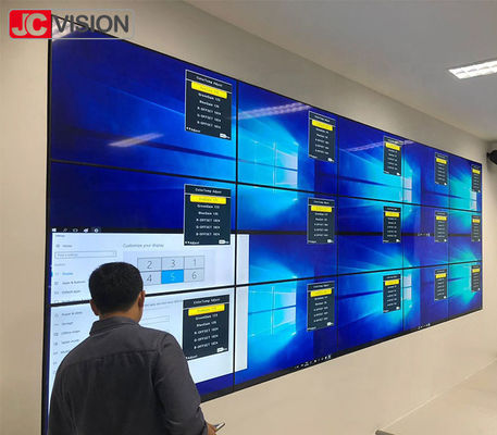 Dịch vụ đầy đủ Đẩy ra TV tường đắp cột thép rán lạnh bột màu đen