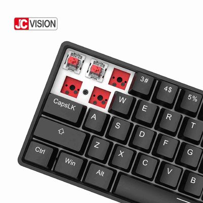 60% Membrane Mechanical Keyboard 61 Key Mini ABS Case RGB Hot Swap