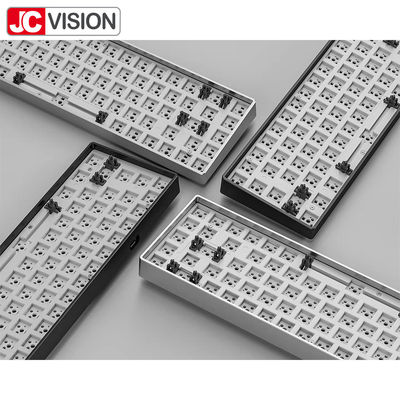 Phong cách tùy chỉnh nhôm 68 phím Bộ vỏ bàn phím cơ khí RGB đèn LED đèn hậu