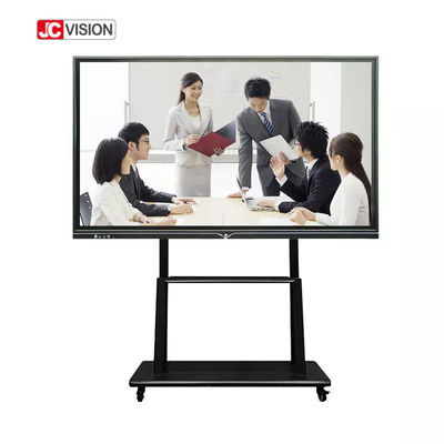 Bảng trắng tương tác thông minh màn hình cảm ứng đa điểm kính chống lóa Android PC