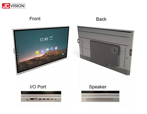 Bảng tương tác thông minh 4K Ultra JCVISION, tích hợp camera, dùng cho giảng dạy