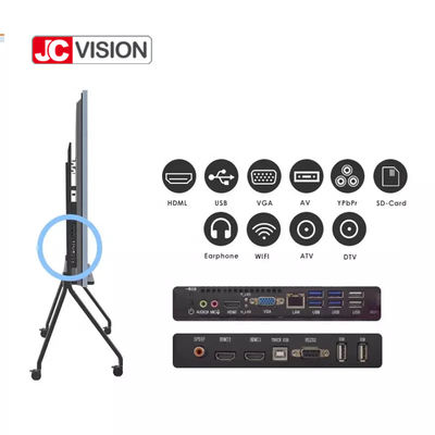 JCVISION Khung Đen Tấm Nền BOE LCD 20IR Cảm Ứng Tích Hợp Camera / Micro Mảng