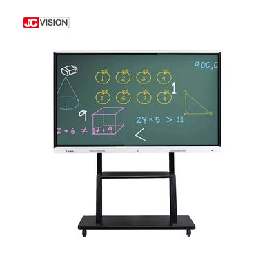 Bảng tương tác thông minh JCVISION 65'' với 20 điểm chạm, màn hình cảm ứng đa điểm IR
