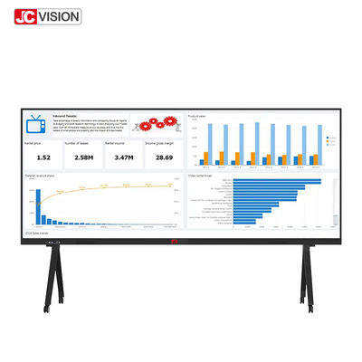 Bảng tương tác thông minh cảm ứng hồng ngoại JCVISION 105 inch Android 11