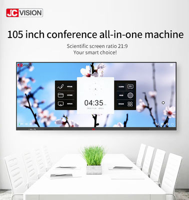 JCVISION Classroom Interactive Whiteboard 105 Inch Android 11 IR 20 Điểm chạm