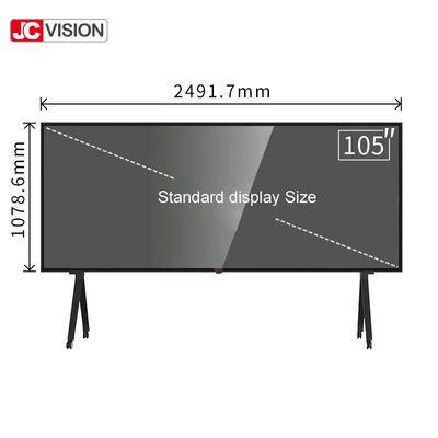 JCVISION 105 Inch 20 Point IR Touch Smart Board Để giảng dạy trong lớp học