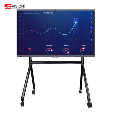 JCVISION Giáo dục tương tác bảng thông minh bảng phẳng màn hình cảm ứng màn hình 98 inch