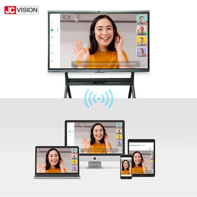 JCVISION Giáo dục tương tác bảng thông minh bảng phẳng màn hình cảm ứng màn hình 98 inch
