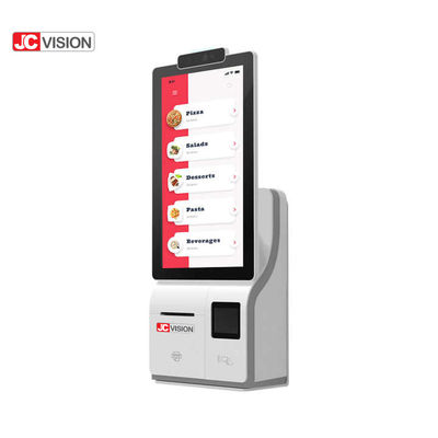 Máy POS để bàn Android 11.0 Kiosk tự phục vụ 15.6 inch Trắng JCVISION