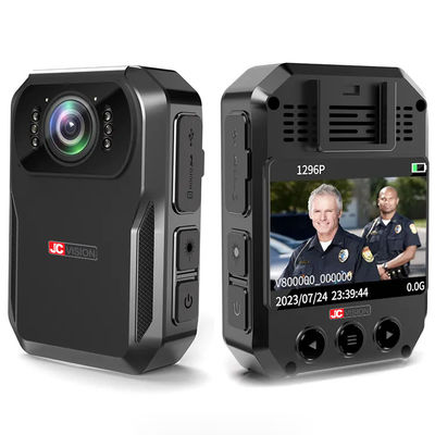 Camera đeo người di động tầm nhìn ban đêm JCVISION HD 1296P, Camera ghi hình video WiFi