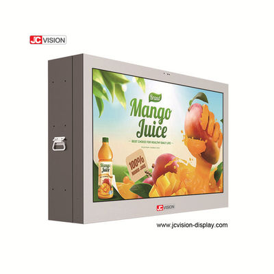 Màn hình LCD treo tường ngoài trời chống nước kỹ thuật số JCVISION 65 inch