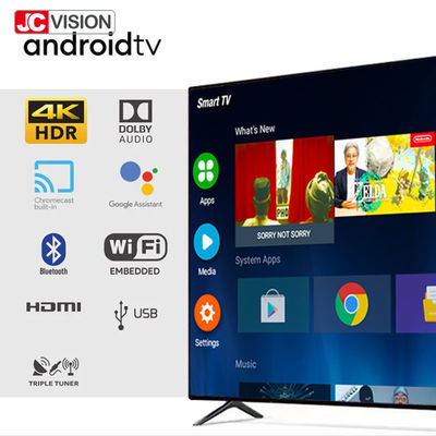 JCVISION 65 Inch Smart TV Indoor Digital Signage Displays với OSD đa ngôn ngữ