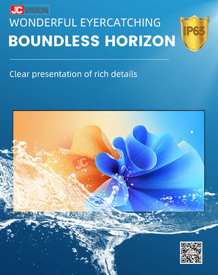 Màn hình quảng cáo LED 3D Ultra HD lớn của JCVISION cho các bức tường tòa nhà ngoài trời