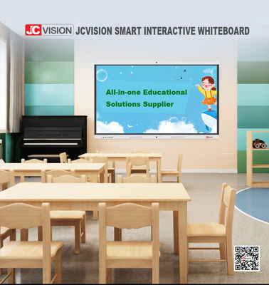 JCVISION 85 86 Inch Interactive Smart Board Tất cả trong một giải pháp IR Touch