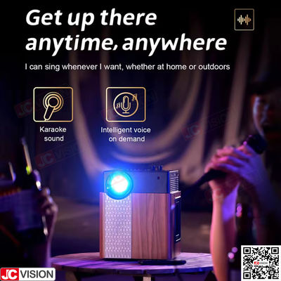 Jcvision Smart DLP Projector ngoài trời Home Party Phòng karaoke LED 1080P Projector