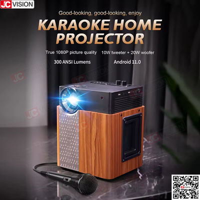 Jcvision Smart DLP Projector ngoài trời Home Party Phòng karaoke LED 1080P Projector