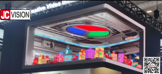 Màn hình LED hiệu ứng 3D JCVISION Tiết kiệm năng lượng Biển quảng cáo kỹ thuật số LED