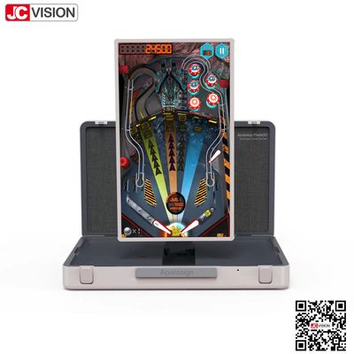 JCVISION 27 "máy chủ màn hình màn hình cảm ứng Android 12 Hệ thống Smart screen va-li