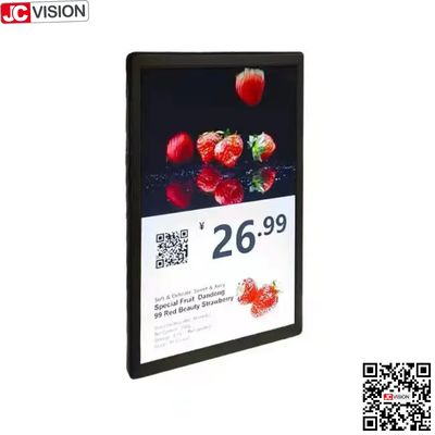 JCVISION 10,1 inch màn hình kép hiển thị của sản phẩm thẻ giá điện tử, dấu hiệu kỹ thuật số / màn hình cảm ứng