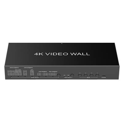 JCVISION 4K Video JCVISION Wall HDMI2.0 Matrix 2 trong 4 ra ngoài với 2X2 Video wall output tự điều chỉnh L / R audio output