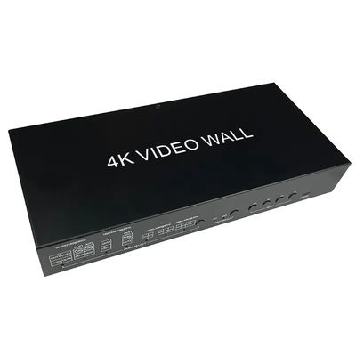 JCVISION 4K Video JCVISION Wall HDMI2.0 Matrix 2 trong 4 ra ngoài với 2X2 Video wall output tự điều chỉnh L / R audio output