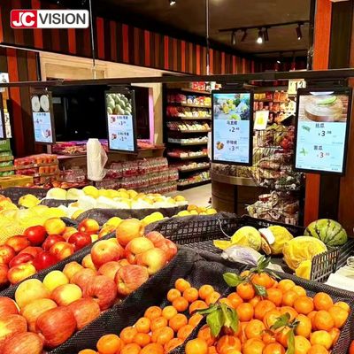 JCVISION Dễ cài đặt Digital Signage Display Electronic Shelf Label LCD Display Công nghệ TFT