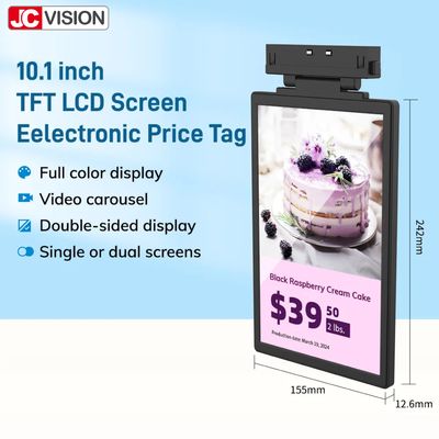 JCVISION Dễ cài đặt Digital Signage Display Electronic Shelf Label LCD Display Công nghệ TFT