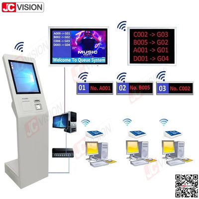 JCVISION Ngân hàng Bệnh viện Lobby Hệ thống Quản lý hàng đợi Máy vé Máy cảm ứng Màn hình Đường hàng Số Máy Hệ thống Đường hàng