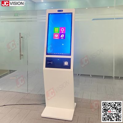 JCVISION 32 Inch Checkout tự thanh toán tự phục vụ thông tin điều tra Kiosk đầu cuối