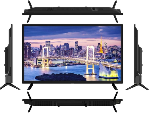 JCVision 75 Inch Smart TV Android 12.0 Hệ điều hành 300 Cd / M2 Với 56 ngôn ngữ hiển thị