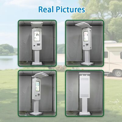 Kiosk thanh toán tự phục vụ ngoài trời Android 32 inch với dải LED