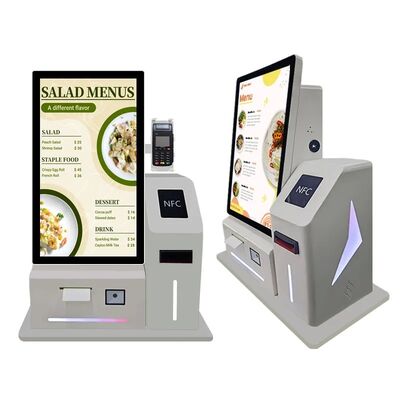Nvidia Chipset 24 "Trên ngoài chống nước IP55 Kiosk thanh toán tự phục vụ Thông tin chi tiết về thiết bị đầu cuối thanh toán màn hình cảm ứng ngoài trời