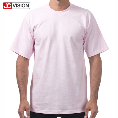 Áo thun JCVISION cho nam, Áo thun nam 100% cotton, cổ tròn, tay ngắn, trơn, dáng rộng, áo hè