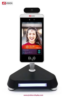 Máy quét nhiệt độ và nhận diện khuôn mặt AI trên Android OS 8 inch