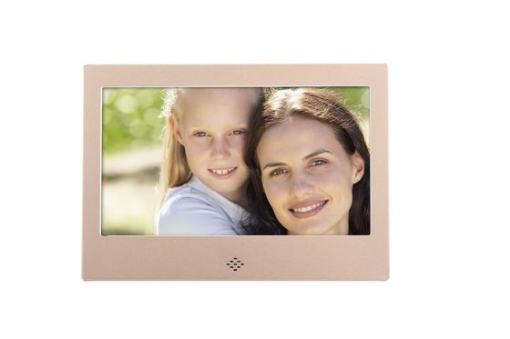 Khung ảnh kỹ thuật số 7 inch có điều khiển từ xa Máy phát video khung ảnh kỹ thuật số