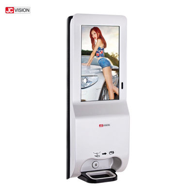 Màn hình biển báo kỹ thuật số 21.5 inch có máy khử trùng tay tự động