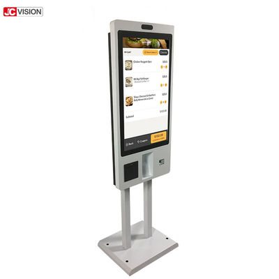 Máy thanh toán Kiosk đa màn hình cảm ứng 32 inch Hệ thống tự đặt hàng nhà hàng