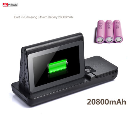 Sạc dự phòng NFC 4G không dây, Màn hình quảng cáo kỹ thuật số 7 inch TFT trong cửa hàng