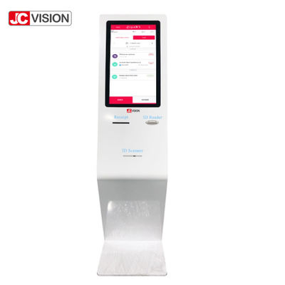 Kiosk quản lý hàng đợi 19 inch 21.5 inch, Kiosk màn hình cảm ứng LCD dung lượng