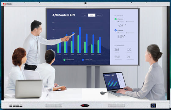 Màn hình tương tác phẳng 98 inch cho giáo dục
