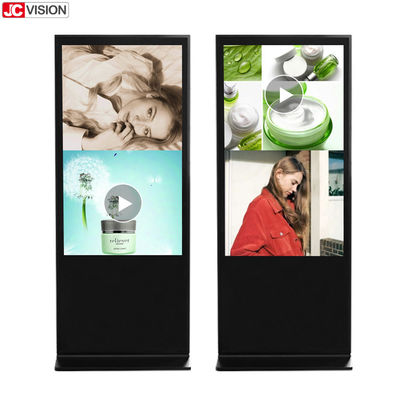 Máy phát tín hiệu kỹ thuật số Android 65 inch, màn hình hiển thị quảng cáo LCD 8ms