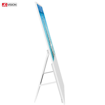 Kiosk quảng cáo di động 43 inch Màn hình hiển thị LCD Android Kỹ thuật số