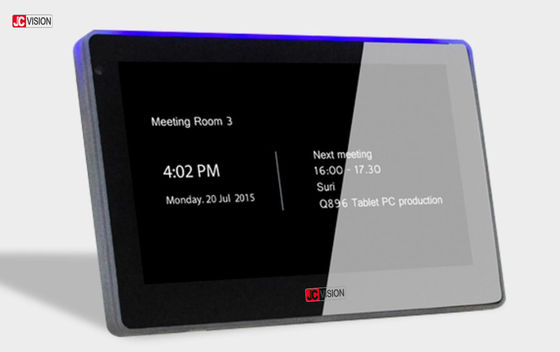 POE NFC RFID Hội nghị phòng sắp xếp Bảng hiển thị đặt phòng, màn hình đặt phòng họp cảm ứng