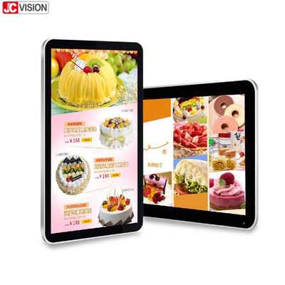 Màn hình hiển thị kỹ thuật số trong nhà 2K, ki-ốt kỹ thuật số, màn hình cảm ứng, khung đen bạc