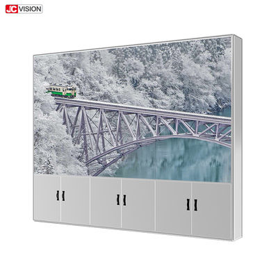 46 inch màn hình LCD Video màn hình tường 3,5mm Bezel 500nit màn hình LCD tường
