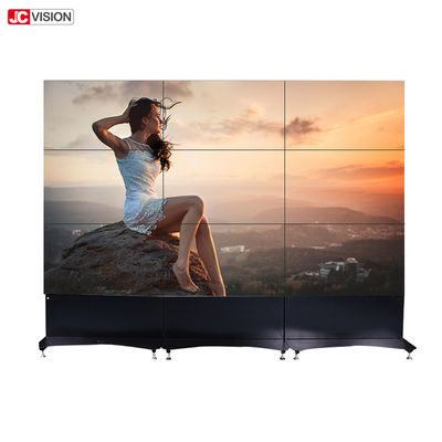 Màn hình tường thương mại LED, điều khiển từ xa hồng ngoại tường video Bezel hẹp