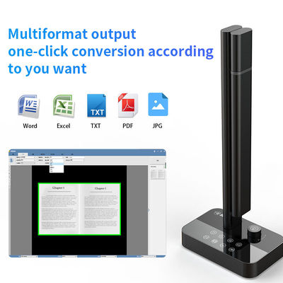 Máy quét sách tự động OCR 20MP, Máy quét tài liệu A4 đa ngôn ngữ