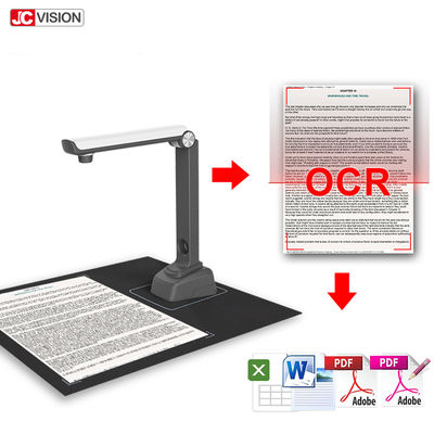 Máy quét tài liệu di động gấp OCR Máy quét sách tốc độ cao SKD API DEMO