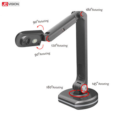 Máy quét tài liệu di động linh hoạt 8MP Tự động lấy nét Camera tài liệu USB