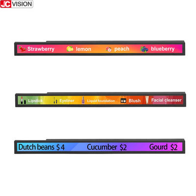 Màn hình quảng cáo LCD dạng thanh taxi 38.5 inch, Màn hình LCD dạng thanh kéo dài